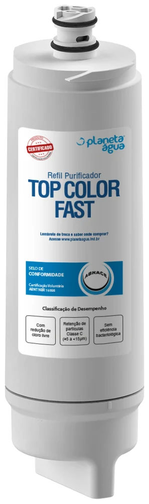 Refil Planeta Água TOP COLOR FAST